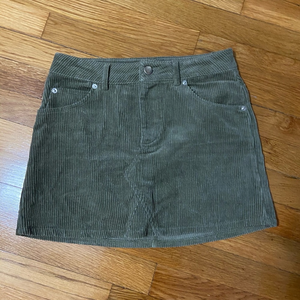 Corduroy Skirt